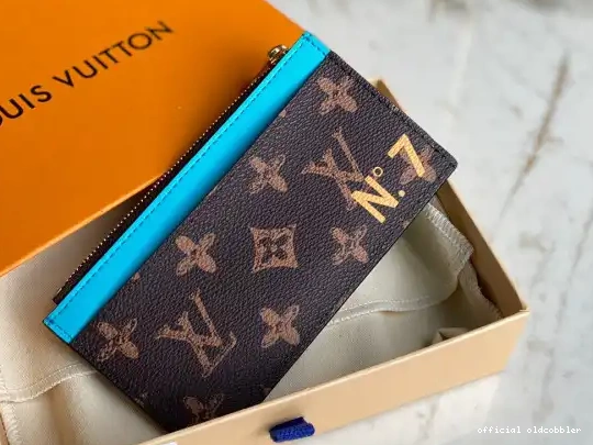 Official oldcobbler VUITTON CC HOLDER LOUIS 0609